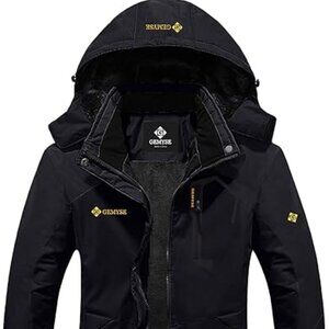 GEMYSE Women's Ski Snow Jacket Warm Winter Waterproof Coat Snowboard Rain Jacket